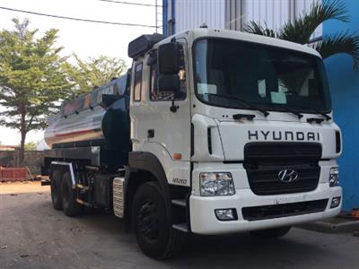 Xe téc chở xăng dầu Hyundai HD260 16 khối