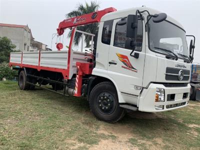 Xe tải Dongfeng 8 tấn gắn cẩu UNIC UR-V554 5 tấn 4 đốt