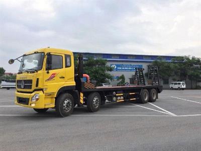 Xe nâng đầu chở xe máy công trình Dongfeng Hoàng Huy B170