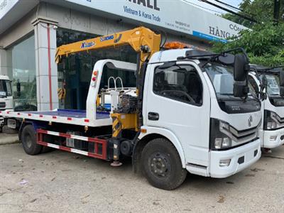 Xe cứu hộ giao thông sàn trượt Dongfeng nhập khẩu 3,8 tấn