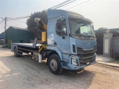 Xe cứu hộ giao thông Chenglong M3 gắn cẩu gập XCMG 6,3 tấn 5 đoạn 