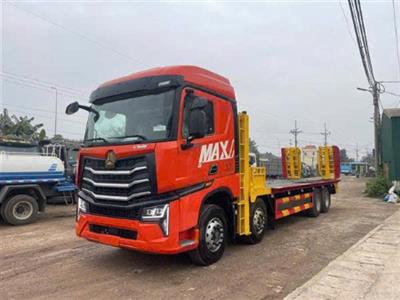 XE NÂNG ĐẦU CHỞ MÁY CÔNG TRÌNH HOWO MAX 4 CHÂN MÁY 350 ĐỜI 2026