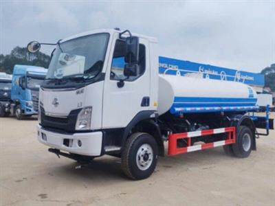 Xe bồn xi téc phun nước rửa đường tưới cây 6 khối Chenglong